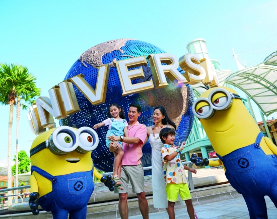 セントーサ島の大人気テーマパーク「ユニバーサル・スタジオ・シンガポール」入園チケット＜現地でのチケット引換不要！そのまま入園OK / ご希望場所お迎え付きプランあり＞